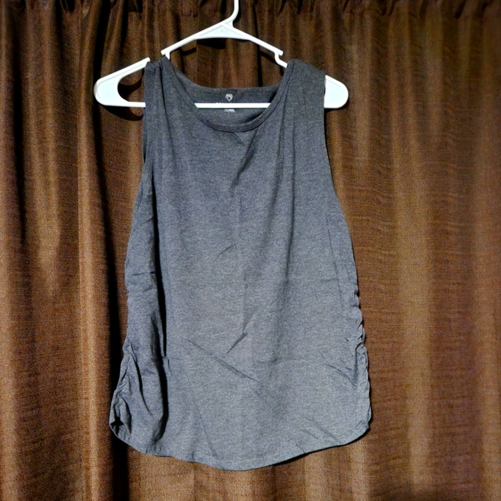 Womens soft gray tank